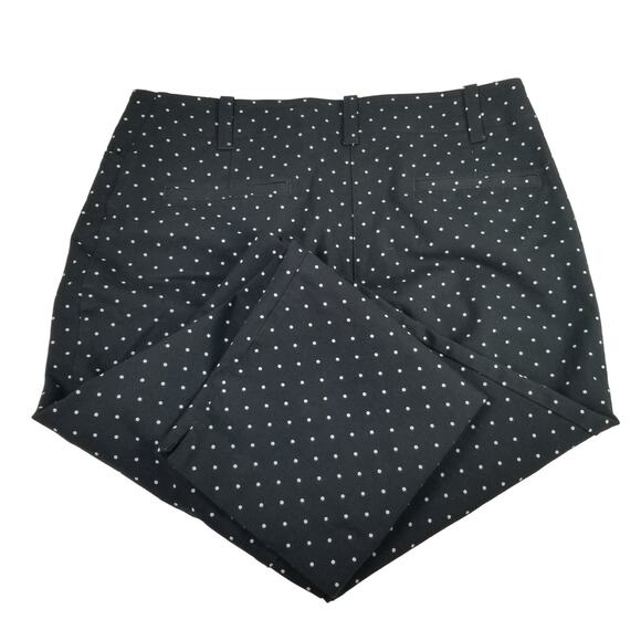 Talbots Black White Dot Signature Crop Ankle Pants Size 6 - Picture 3 of 4